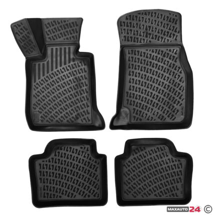 Гумени стелки RizLine съвместими с BMW 3 F30/F31/F34 2012-