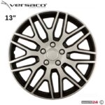 Тасове за джанти 13'' Versaco Dakar Silver/Black