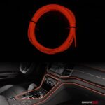 Интериорна LED лента 1 метър - червена - Image 3