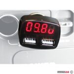 Елетрически вотметър 12/24V с 2 USB порта - 1629 - Image 6