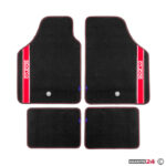Универсални мокетни стелки Sparco - 03763BRS с червено