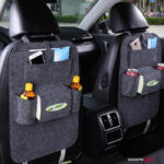 Текстилен органайзер за седалка - 2204 - сив - Image 3