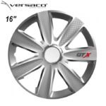 Тасове за джанти 16" Versaco Carbon GTX - Silver - Image 2