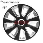 Тасове за джанти 15'' Versaco Stratos RC Black/Silver - Image 2