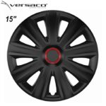 Тасове за джанти 15'' Versaco Carbon Aviator RR - Black - Image 2