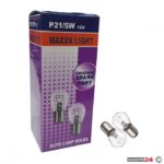 Крушка Maxxx light P21/5W(S25) 12V BAY15D 10бр/к-т