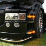 Габарит 0050 с 12 LED диода - 24V Оранжев - Image 4