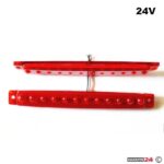 Габарит 0050 с 12 LED диода - 24V Червен