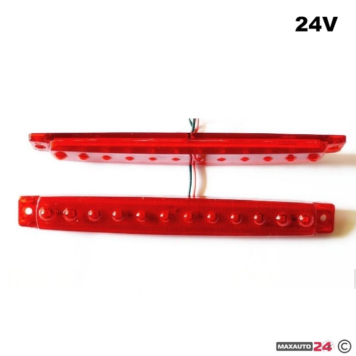 Габарит 0050 с 12 LED диода - 24V Червен Габарит 0050 с 12 LED диода - 24V Червен - Image 1