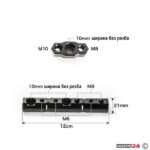 Стойка за халоген на мотоциклет 001 - Image 3