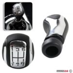 Топка за скоростен лост съвместима с Peugeot 207/307/308/408 - 5 скорости - Хром - Image 4
