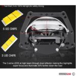 Лупи за фар Bi LED XT-4 / 55W - Image 7