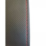 Калъф шиещ Boss - черен с червено перфориран - Image 3