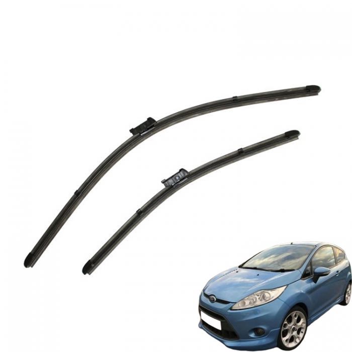 Предни чистачки съвместими с Ford Fiesta - (2009+) 2бр/к-т Предни чистачки съвместими с Ford Fiesta - (2009+) 2бр/к-т - Image 1