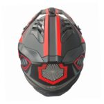Кросова Каска 127 - S - Matt Black/Red - Image 4