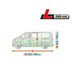 Покривало Kegel серия Mobile размер L540 сиво за Van - Image 2