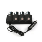 Разклонител за запалка с 3 гнезда и 2 USB - 1508