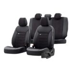 Тапицерия за седалки Otom Premium PRM118 (Черно/Бяло)