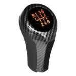 Топка за скоростен лост PA756 - 6 Скорости - Светеща - Карбон - Image 3